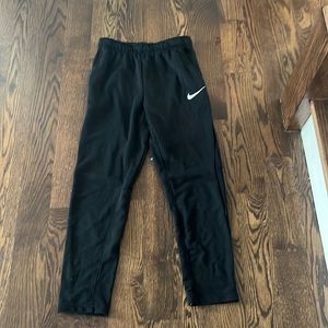 Black Nike joggers